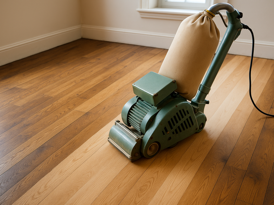 poncage de parquet
