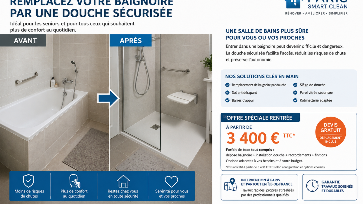 baignoire securisée